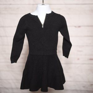 Baby Gap 18-24 Girls Black Dress zip